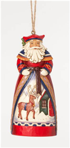 Lapland Santa Hanging Ornament