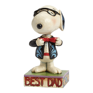 Best Dad (Father's Day Snoopy In A Tie)