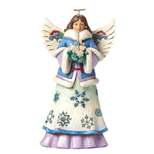 May Blessings Fall Upon You (Winter Wonderland Angel) N