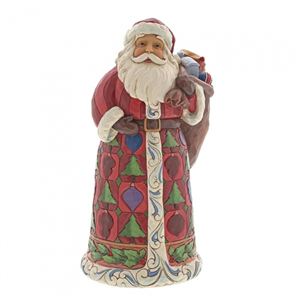 Surprises Await (Santa With Toy Bag)