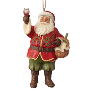 Vineyard Santa (Hanging Ornament)