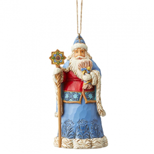 Ukrainian Santa (Hanging Ornament)