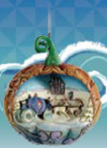 Cinderella Pumpkin Hanging Ornament
