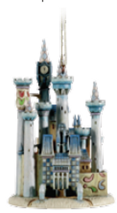 Cinderella's Castle Hanging Ornament