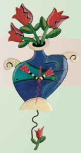 Tulips Clock