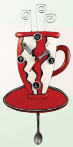 Red Cup Clock