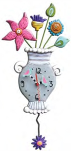 Fresh Flowers Clock