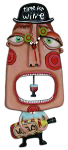Time For Wine Clock