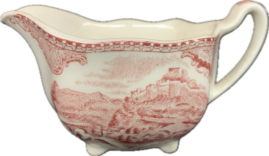 GIESSER KLEIN 0,15L * - OLD BRITAIN CASTLES ROT - JOHNSON BROTHERS