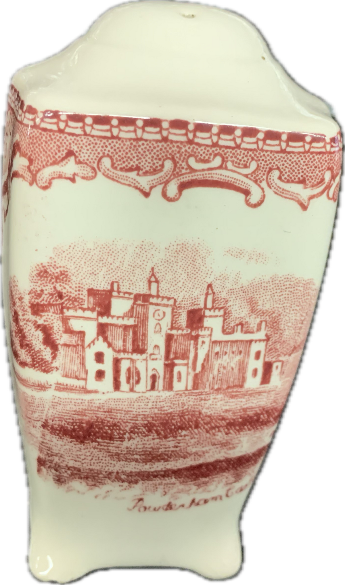 SALZSTREUER * - OLD BRITAIN CASTLES ROT - JOHNSON BROTHERS