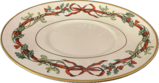 SAUCIERE-UNTERE - HOLLY RIBBONS - ROYAL WORCESTER