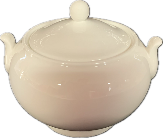 ZUCKERDOSE-TEE 146 - WHITE CHINA - WEDGWOOD
