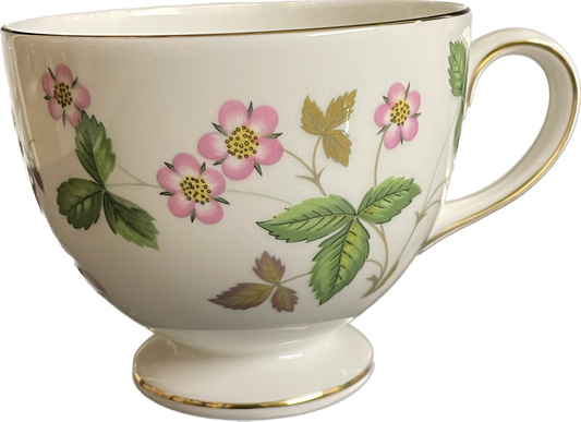Kaffeetasse/Teetasse mit Untertasse - Wild Strawberry - Wedgwood