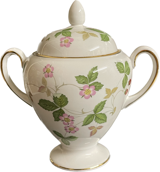 Zuckerdose - Wedgwood Wild Strawberry