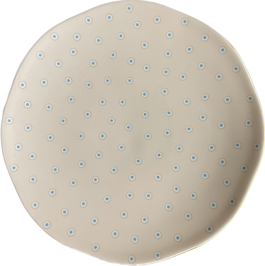 Teller 15cm rosa - Wedgwood Polkadot