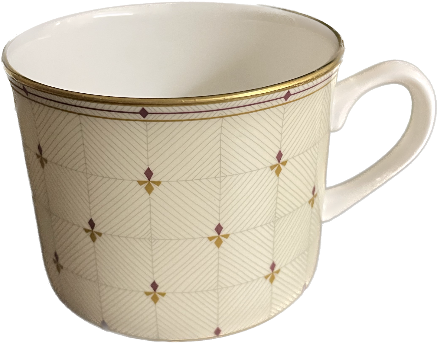 Tee/Kaffeetasse inkl. Untertasse - Royal Worcester - "Palladin" Sahara