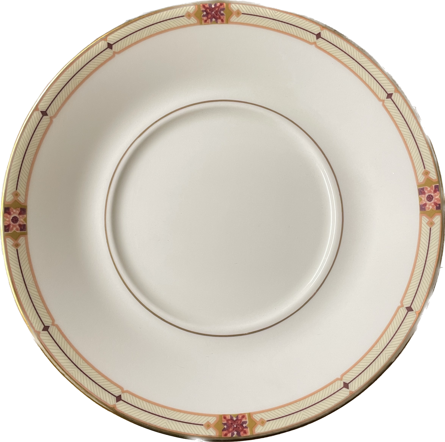 Tee/Kaffeetasse inkl. Untertasse - Royal Worcester - "Palladin" Sahara