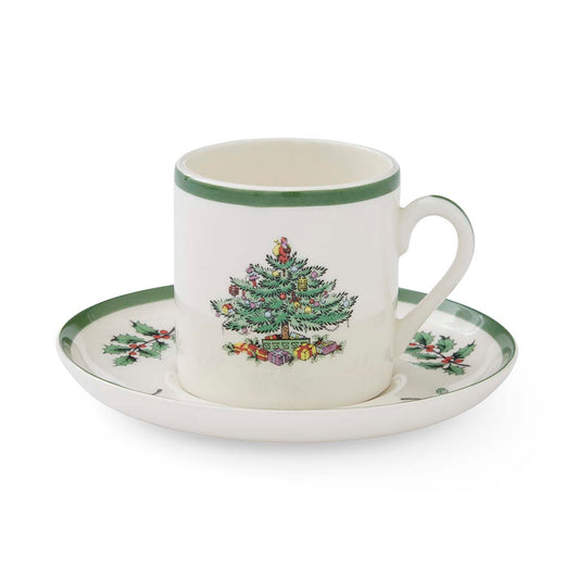 Spode Espresso Cup & Saucer 0.09L - Set of 4