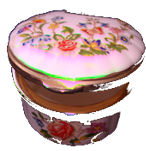 PILLENDOSE RUND 5cm*COTTAGE GD