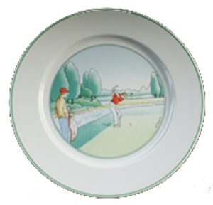TELLER FLACH OPERA 31 CM  GOLF