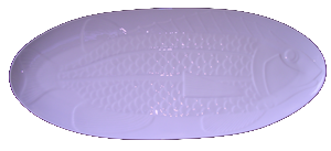 FISH PLATE 61CM OCEAN