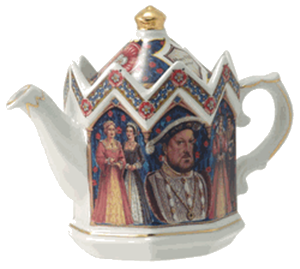 TEAPOT "HENRY VIII" MINSTER
