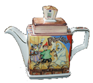 TEAPOT "PINOCCHIO" LIBRARY