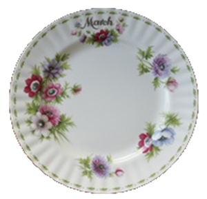 TELLER FLACH 20cm         MÄRZ