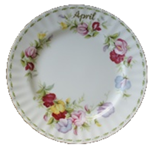 TELLER FLACH 20cm        APRIL