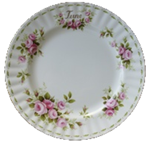 TELLER FLACH 20cm         JUNI