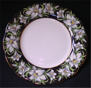 TELLER FLACH 20cm MADONNA LILY