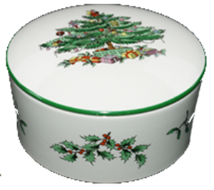 DOSE RUND 10cm      *XMAS-TREE