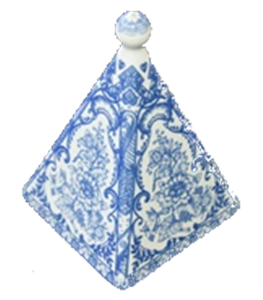 PAPERWEIGHT "PYRAMID"  BL.ROOM