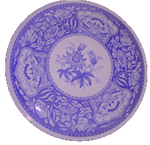 TORTENPLATTE 29cm      *FLORAL