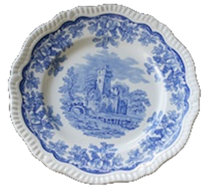 WANDTELLER 26cm     *REG/RUINS
