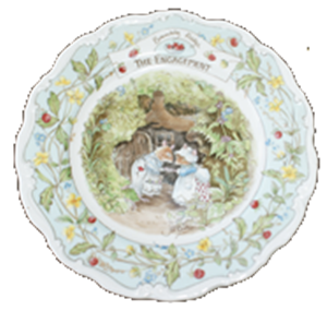 TELLER FLACH  20cm *ENGAGEMENT