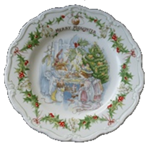 TELLER FLACH 20cm *MERRY MIDW.