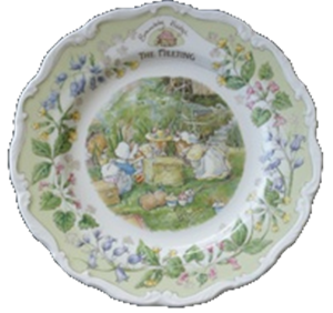 TELLER FLACH 20cm  *THE OUTING