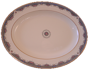 PLATTE OVAL   33cm      ALBANY