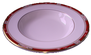 TELLER TIEF   23cm      SANDON