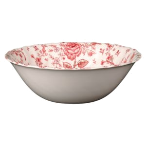 SCHALE RUND  21cm  R.CHTZ.PINK