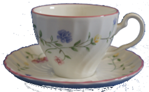 KAFFEETASSE UNTERE  SUM.CHINTZ