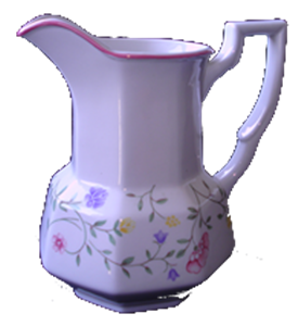 KRUG ECKIG   1,40l *SUM.CHINTZ