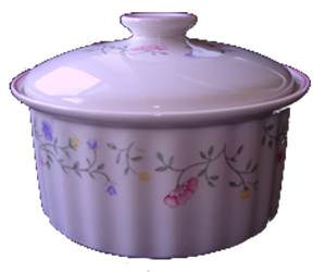 CASSEROLE ROUND 2.20l *S.CHINTZ