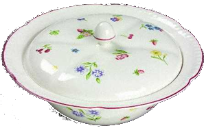 RAGOUT M. D. 1,20 L * - FLEURETTE - JOHNSON BROTHERS