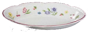 UNTERTEIL SAUCIERE * - FLEURETTE - JOHNSON BROTHERS