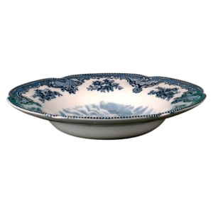 TELLER TIEF 22cm - OLD BRITAIN CASTLES BLAU - JOHNSON BROTHERS
