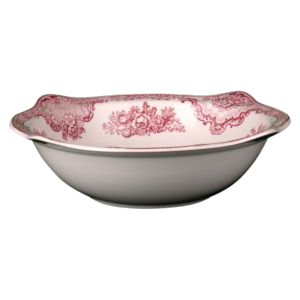 SCHALE RUND 21 CM - OLD BRITAIN CASTLES ROT - JOHNSON BROTHERS