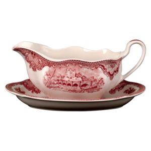 SAUCIERE 0,45L - OLD BRITAIN CASTLES ROT - JOHNSON BROTHERS