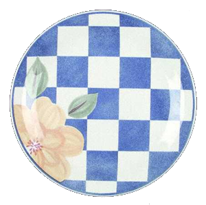 TELLER FLACH 20cm*HOPSCOTCH BL